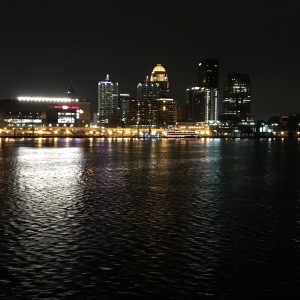Louisville night skyline